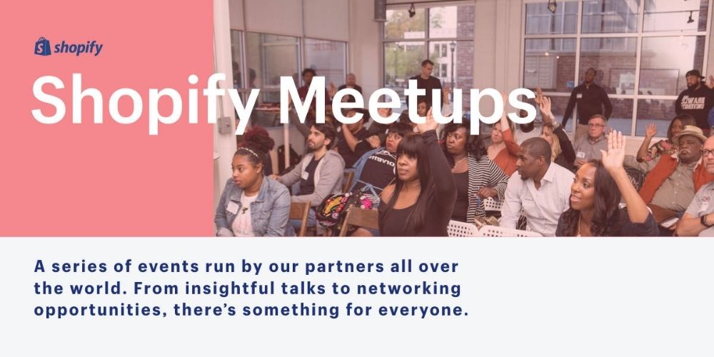 Shopify eventos de reunión
