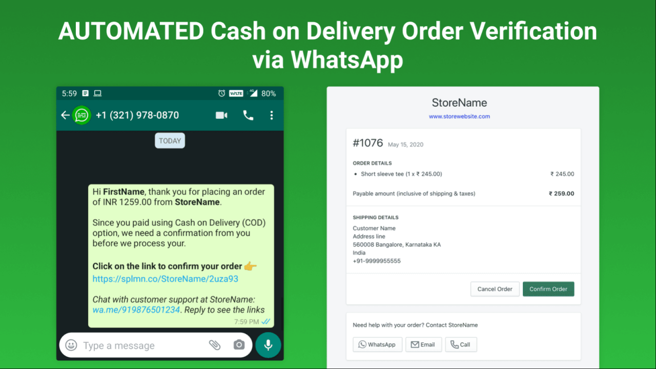 aplicación de shopify de chat de whatsapp