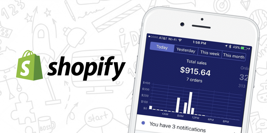 Shopify aplicación de terceros