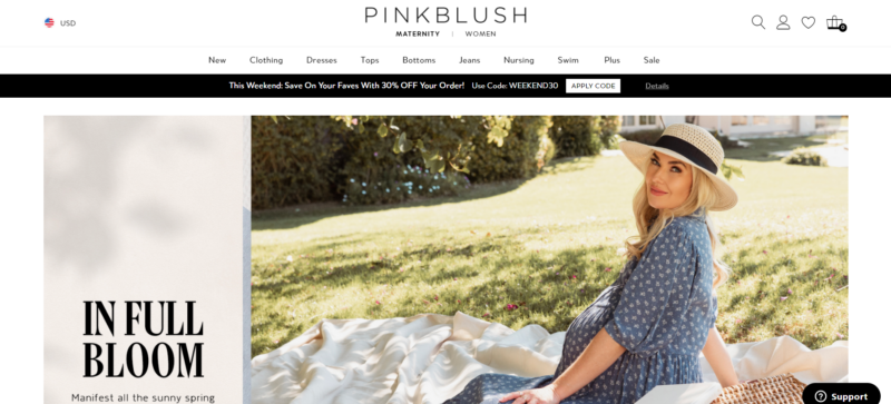 Shopify-tiendas-de-ropa|pinkblush