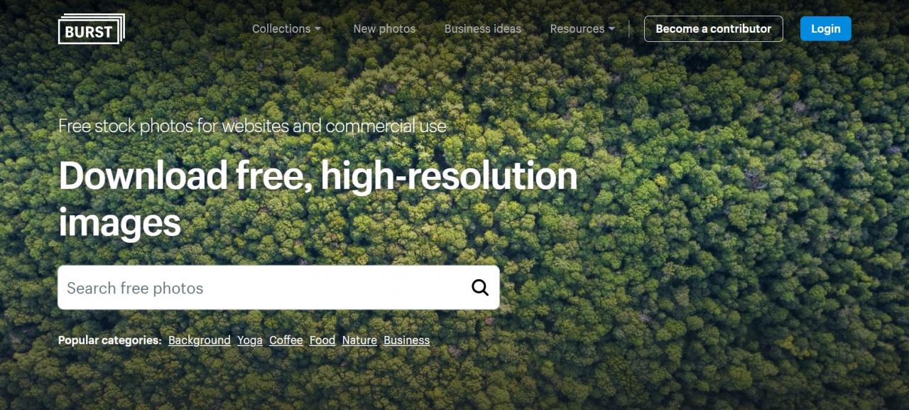 Acerca de Burst de Shopify