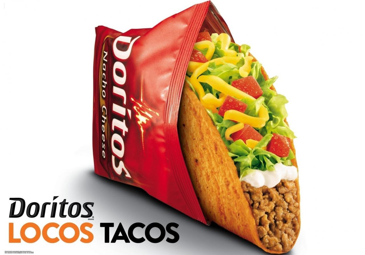 Taco Bell & Doritos' Doritos Locos Tacos