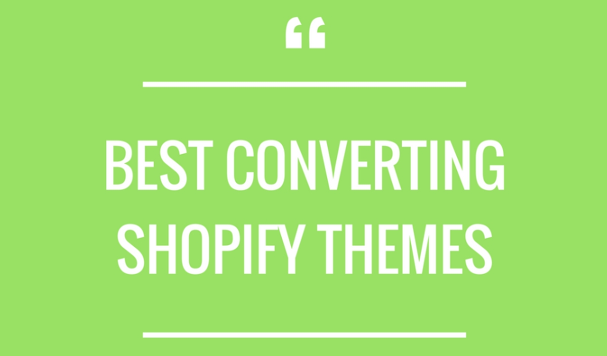 temas de mayor conversión para shopify