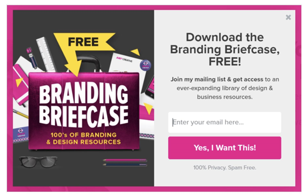 Un ejemplo de Just Creative